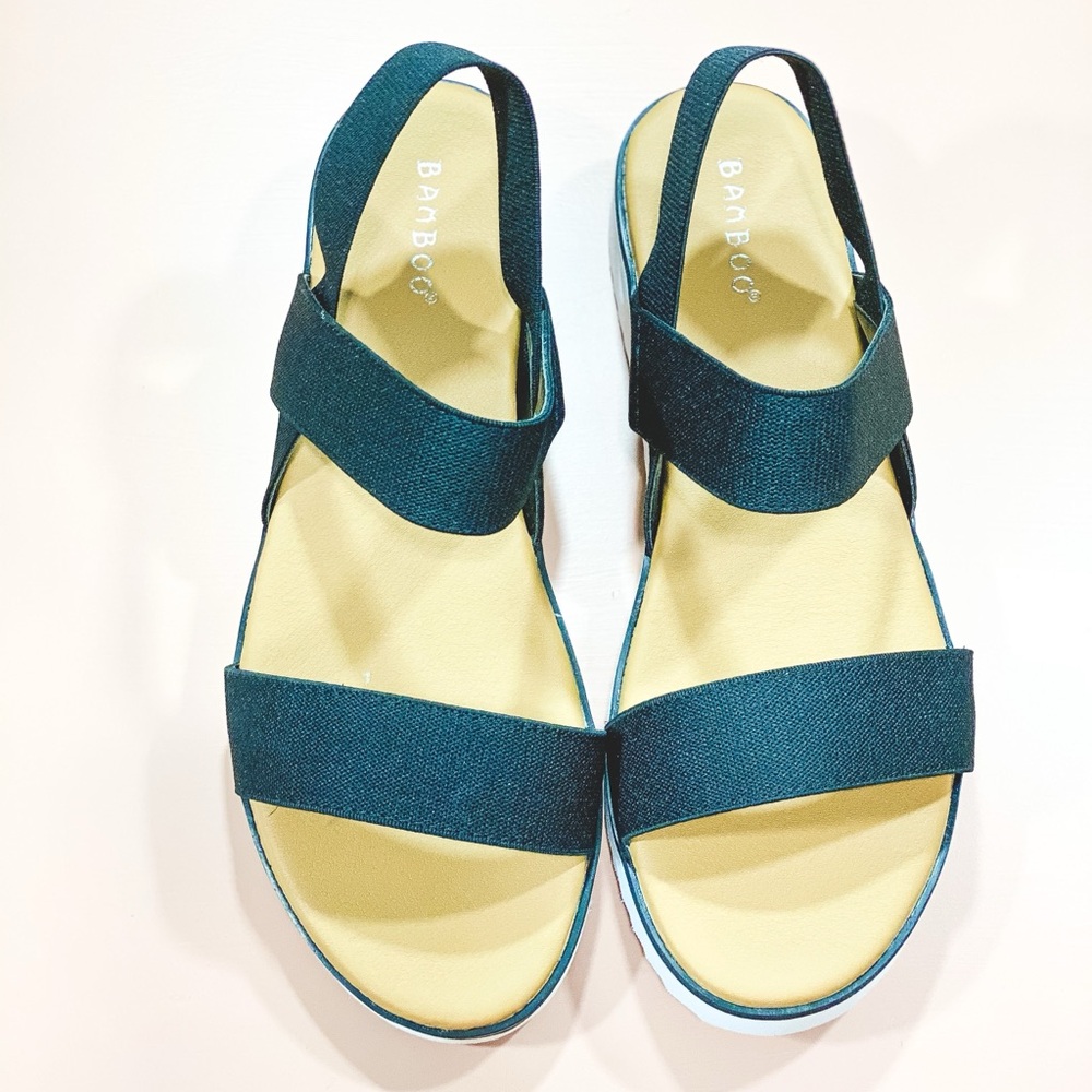 Bamboo Boutique black Strap Sandals